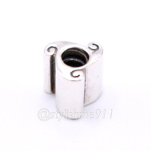 Authentic Pandora Good Luck Scroll Charm - 790514 - Picture 7 of 11